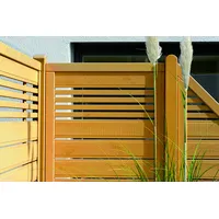 BM Massivholz BM Zaun 106 Fichte honig lasiert 180x90cm
