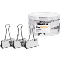 Kwmobile 12x Foldback Klammern Set - 12x 51mm -