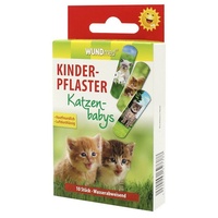 Wundmed WUNDmed® Pflaster "Katzenbabys" 6,3 x 19 cm 10