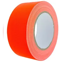 Varivendo Gewebeband NEON ORANGE 25 m x 50 mm