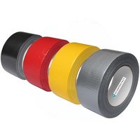 Scorprotect® 4 farbige stark klebende Gewebeklebebänder auf Rolle 48