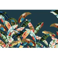 Rasch Textil Rasch Tapeten Vliestapete Botanical Blau 300 cm