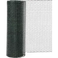 Siena Garden Sechseckgeflecht PVC grün 25/500 10 m -