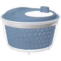 Rotho Fresh Salatschleuder Kunststoff (PP) BPA-frei, blau/transparent, 4.5l (25.0