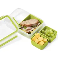 Emsa Lunchbox Clip&Go 550 ml Kunststoff Grün
