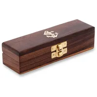 Nklaus Bootsmannspfeife mit Kette in Holzbox 15 x 5cm