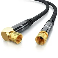 Primewire HDTV Satellitenkabel gewinkelt mit Braiding - 135Db -