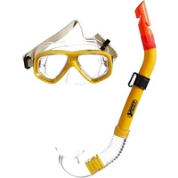 Best Sporting Tauchset Anaconda Ananconda Schnorchel und Brille gelb