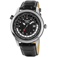 Aviator Entertainment Aviator Uhr Modell AVW6975G354 - Silber/Schwarz