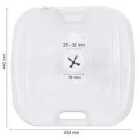 Schneider Schirmständer PE 20 L Weiß