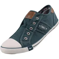 Mustang Slip On - Blau,Weiß,Grau - 37
