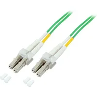 EFB O0319.25OM5 Duplex Jumper LC-LC 50/125μ, OM5, LSZH,,limettengrün, 2.0mm,
