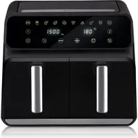 Alpina Doppel-Heißluftfritteuse 8L 1700W Schwarz