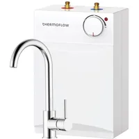 Thermoflow Untertischspeicher UT5SETOVALIS mit Niederdruckarmatur 5 Liter