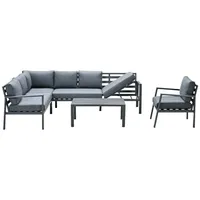 Garden Impressions LEXINTON XL Alu Ecklounge Gartenmöbel Sitzgruppe Liege
