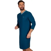 TRIGEMA Pyjama »TRIGEMA Herren-Nachthemd aus Biobaumwolle (kbA)«, (1 tlg.)