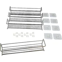 Provance Gewürzregale aus Metall silber 4er Set auch nutzbar