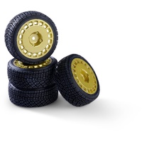 CARSON 500900198 1:10 Räderset Rally Design2 (4) Gold -