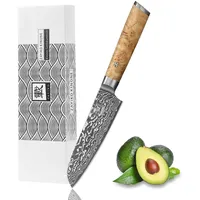 Zayiko Kinone Damast Kleines Santokumesser