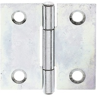 GAH Alberts Tür-Scharnier quadratisch, B31xH31mm mit vern. Edelstahlstift