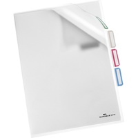 Durable Organisationshüllen DIN A4 transparent genarbt 0,16 mm