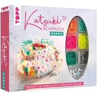 Frechverlag Katsuki Schmuckset mit Buchstabenperlen Schmuck-Bastelset
