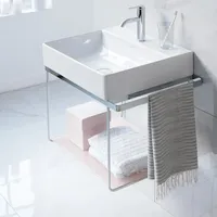 Duravit DuraSquare 56,5x45cm, wandhängend, chrom