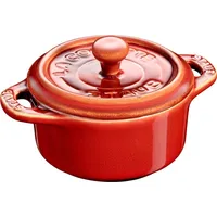 Staub Mini Cocotte 10 cm, rund, Antik-Kupfer, Keramik