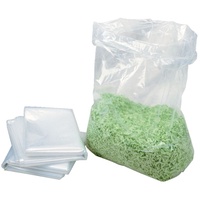 HSM 390/411/630/730/740/830/b35/p36i/p40i Wiederverwendbare Shredderbeutel 10 Einheiten - Clear