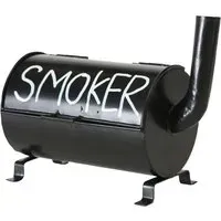 Boltze Aschenbecher Smoker (Sturmaschenbecher aus Metall, 20x10 cm, Geschenkidee