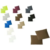 EXKLUSIV HEIMTEXTIL Kissenbezug Hülle Doppelpack mit Reißverschluss 40 x