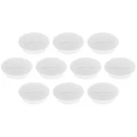 Magnetoplan Magnet Discofix Junior, 10 Stück, weiß