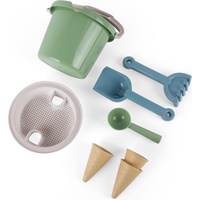 Dantoy Bucket set w. Ice cream cones - Green