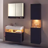 Duravit Qatego Hochschrank, 2 Türen, QA1346R55800010,