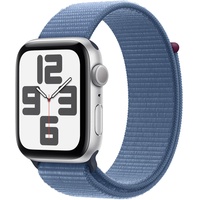 Apple Watch SE 2023 GPS 44 mm Aluminiumgehäuse silber,