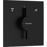 Hansgrohe DuoTurn E Mischer Unterputz für 2 Verbraucher, mattschwarz
