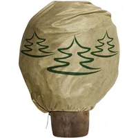 WINDHAGER Winter-Deko-Vlieshaube Protect XL, Kälteschutz, Frostschutz für Pflanzen, Wintervlies,