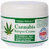 Natura Balance 3 Dosen a 125ml Cannabis Creme mit