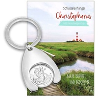 St. Benno Schlüsselanhänger »Christophorus«