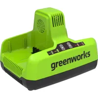 Greenworks Doppel-Schnellladegerät 60 V 6,0 Ah