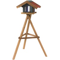 Siena Garden 364401 Vogelfutterhaus Jan mit Ständer Maße: 39x49x31cm,