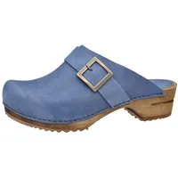 Sanita Wood-Urban Open Clog Dove Blue Gr.38 | Gr.: