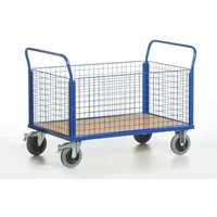 ROLLCART Gitter-Vierwandwagen, Ladefläche:1000x570 mm
