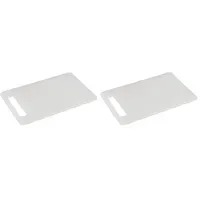 Metaltex Schneidbrett 15 x 25 cm Polyethylen 2-tlg. Weiß