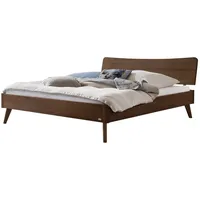 Hasena Lounge Caluso Bettgestell Massivholz - Braun