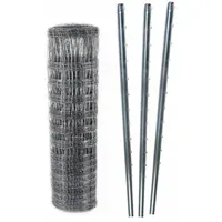 Aquagart 100m Wildzaun Forstzaun 120/16/15+ Z-Profil