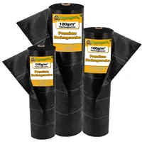 Aquagart Bodengewebe Unkrautfolie Mulchfolie 100g 2m breit