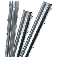 Aquagart 15 Z-Profil Zaunpfosten 2,5m Lang Wildzaun Weidezaun Forstzaun