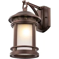 Maytoni Wandleuchte Braun, Metall, Glas, zylindrisch,zylindrisch, 17.7x31.5x24.4 cm, CE,