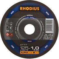 RHODIUS Trennscheibe XT77 125 x 1,0mm gerade